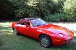 Porsche 928 Convertible by Carelli Design 1981 года